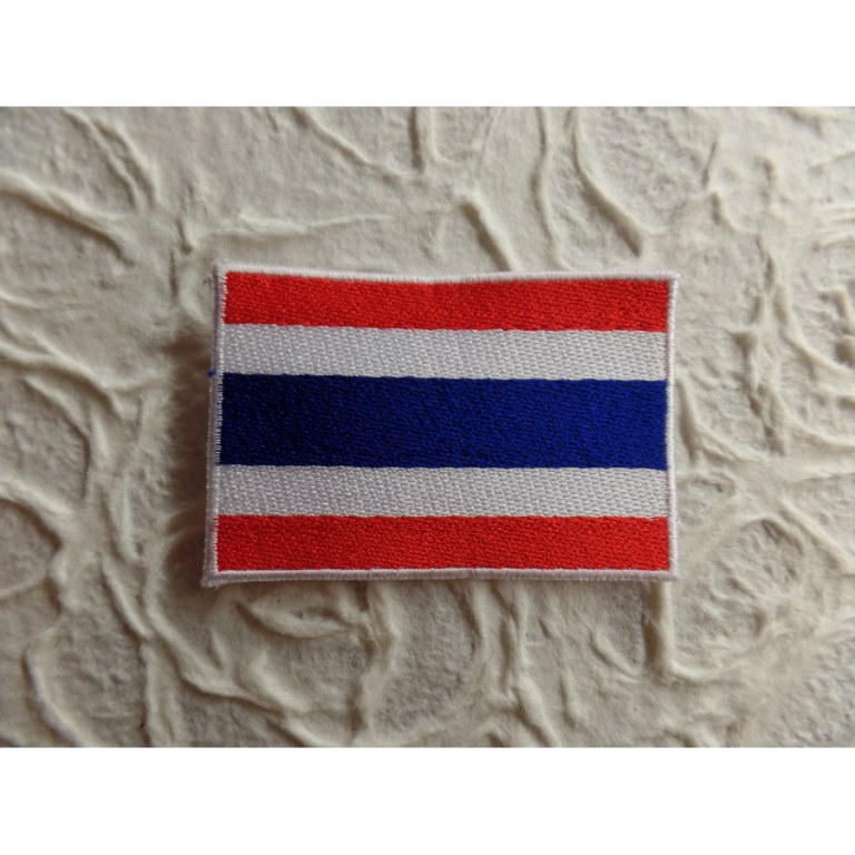 Ecusson drapeau Thaïlande