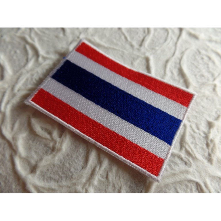 Ecusson drapeau Thaïlande