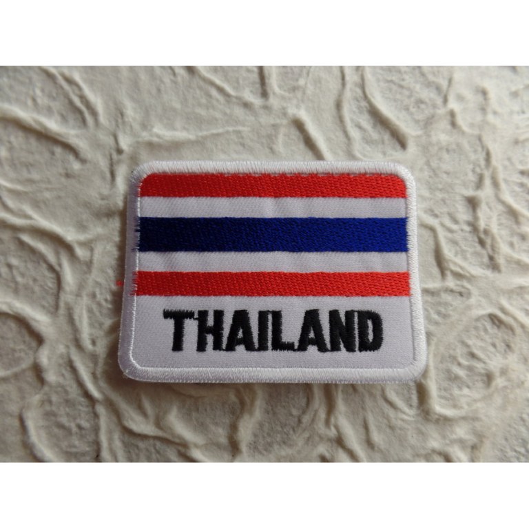 Ecusson drapeau Thaïlande