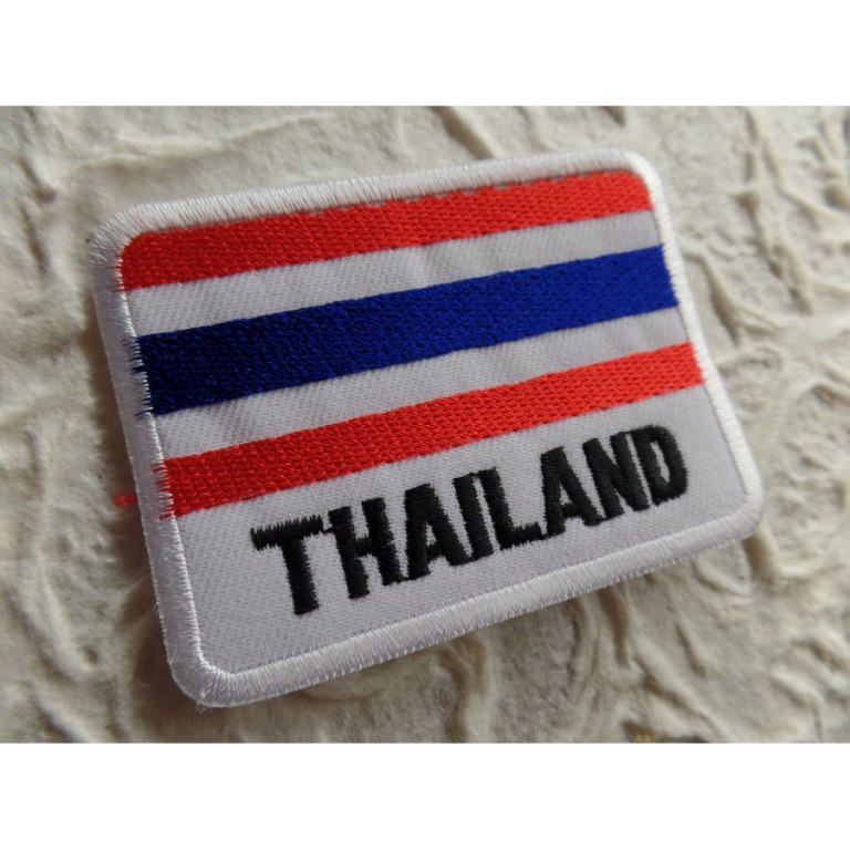 Ecusson drapeau Thaïlande