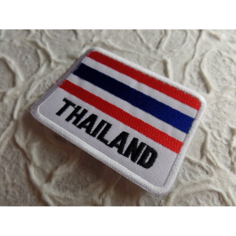 Ecusson drapeau Thaïlande