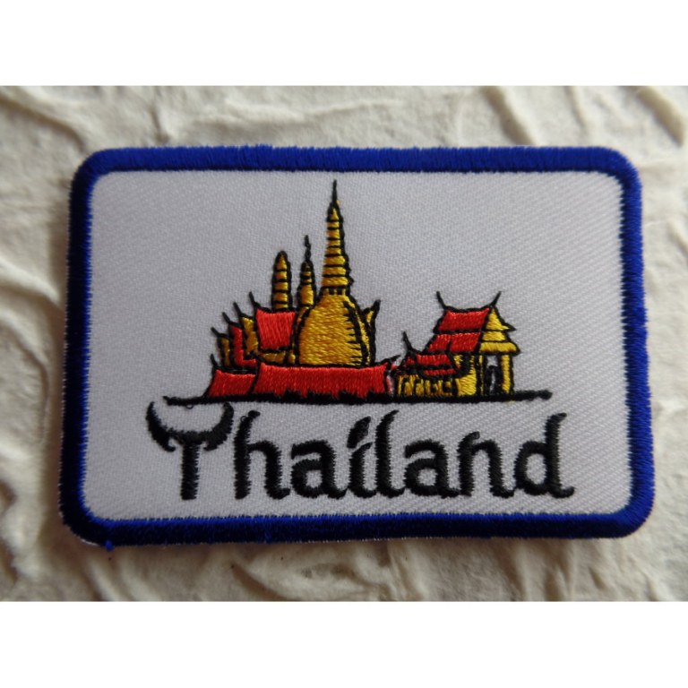 Ecusson drapeau Thaïlande