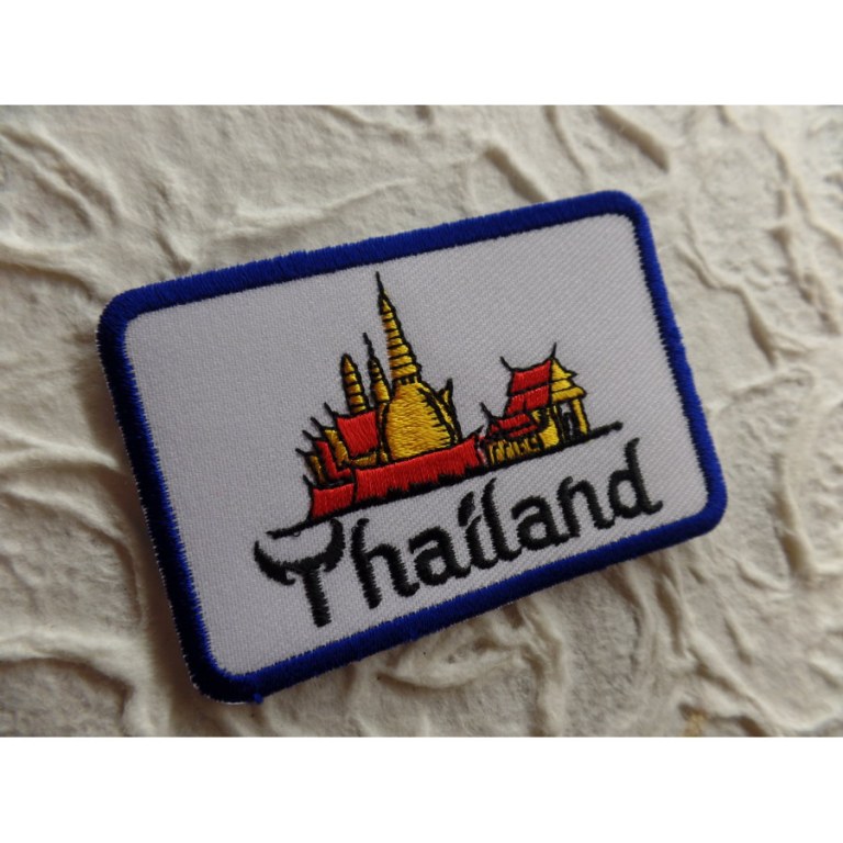 Ecusson drapeau Thaïlande