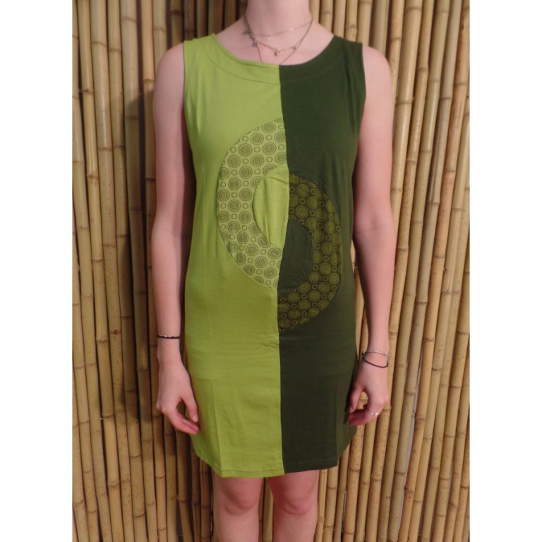 Robe chasuble verte