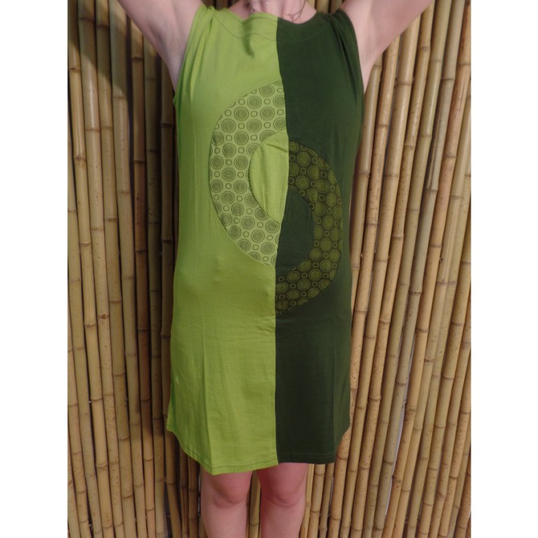 Robe chasuble verte