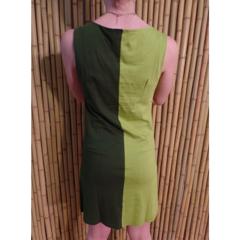 Robe chasuble verte