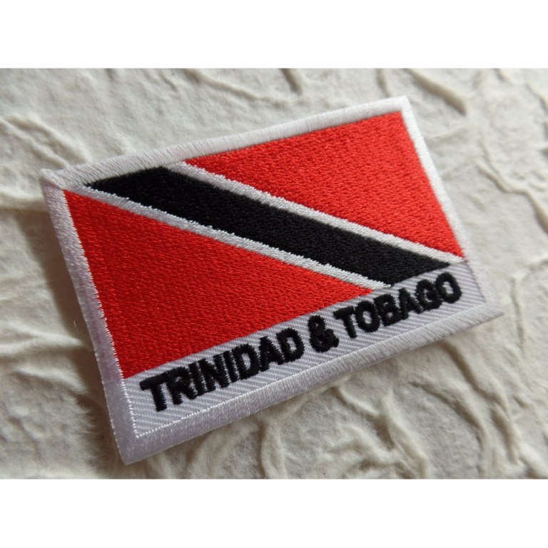 Ecusson drapeau Trinité et Tobago