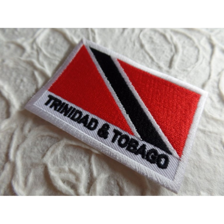 Ecusson drapeau Trinité et Tobago