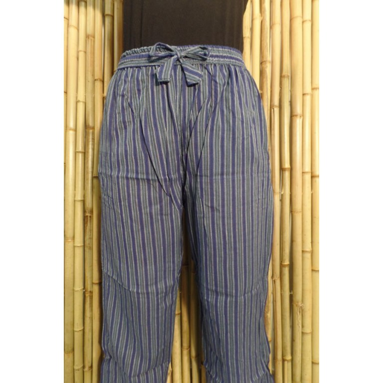 Pantalon Gandaki bleu/gris