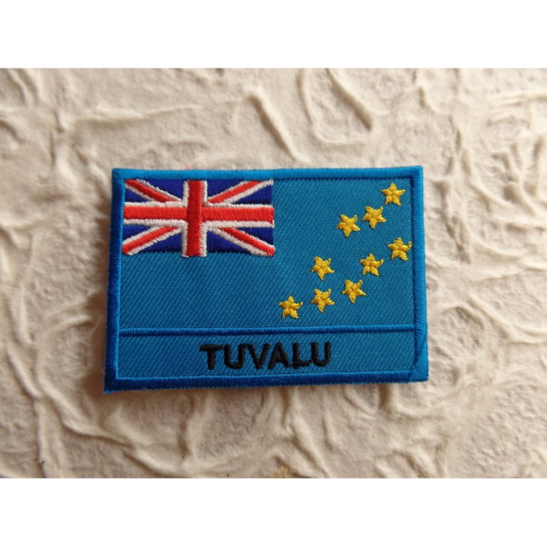 Ecusson drapeau Tuvalu