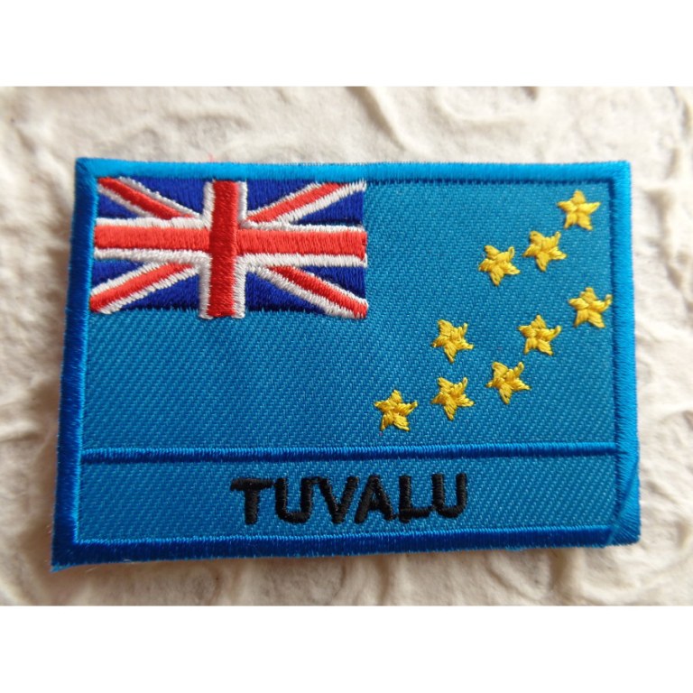 Ecusson drapeau Tuvalu