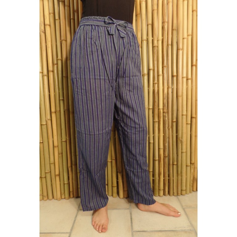 Pantalon Gandaki bleu/gris