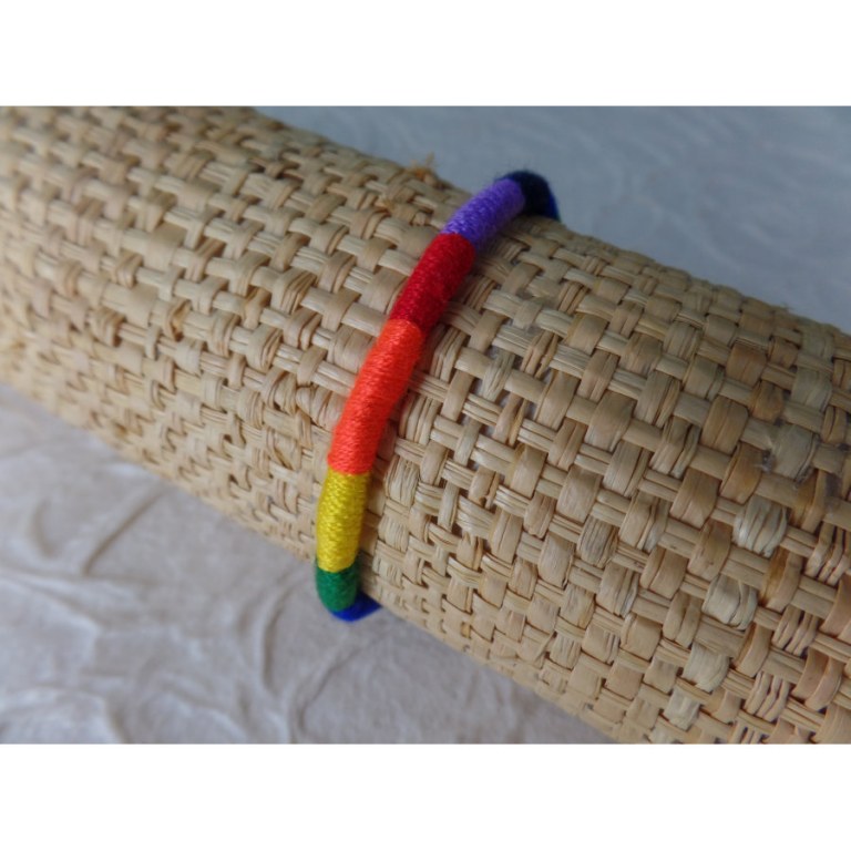 Bracelet brésilien rainbow
