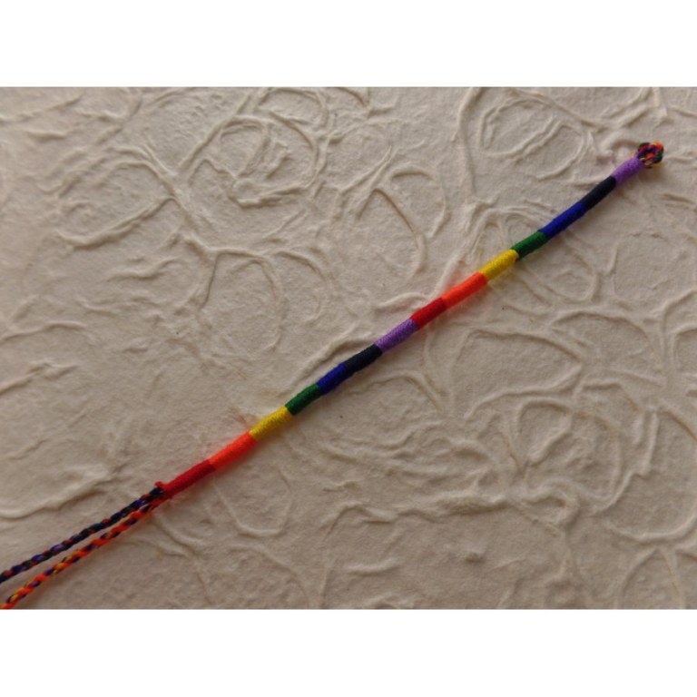 Bracelet brésilien rainbow