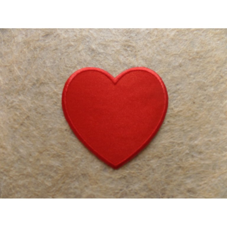 Patch coeur rouge