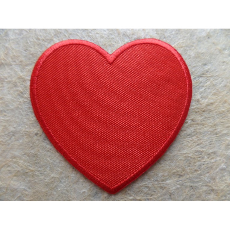 Patch coeur rouge