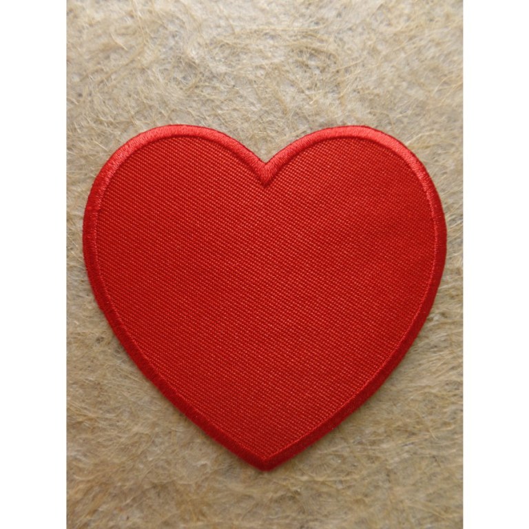 Patch coeur rouge