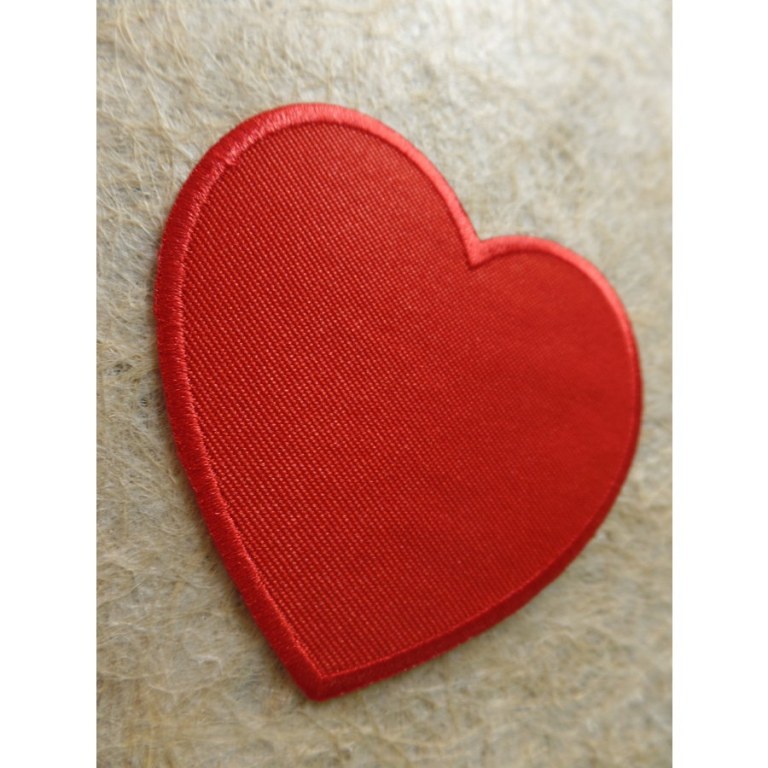 Patch coeur rouge