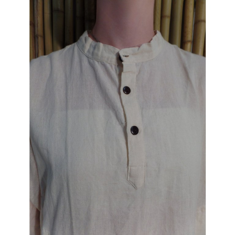 Chemise Parbat blanc cassé