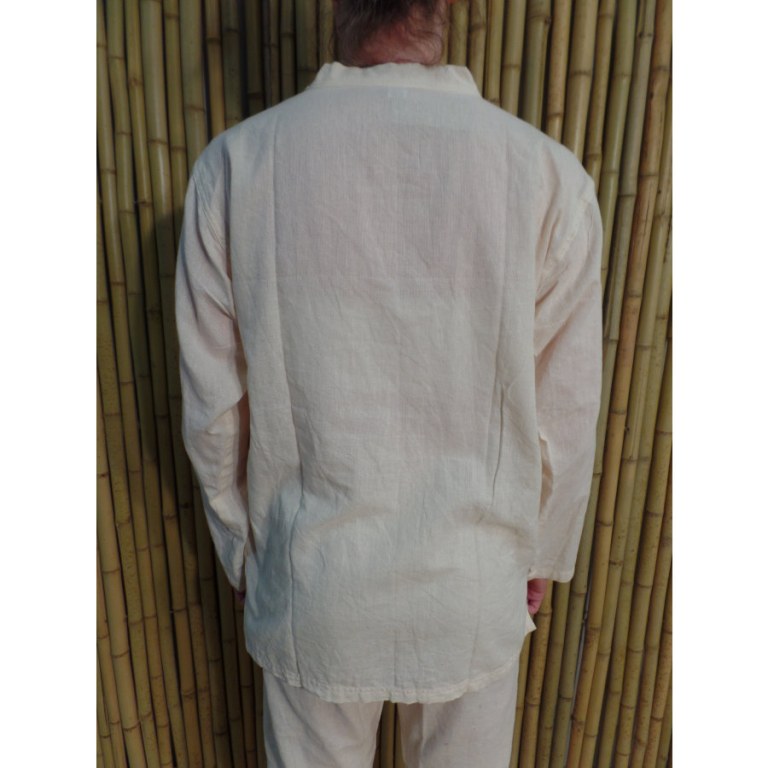 Chemise Parbat blanc cassé