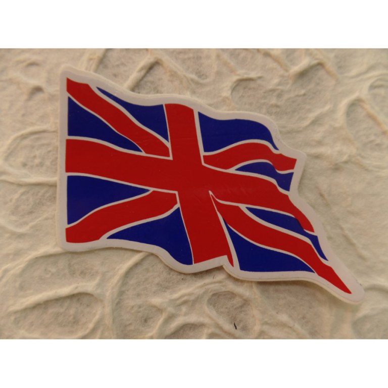 Autocollant drapeau Union Jack flottant