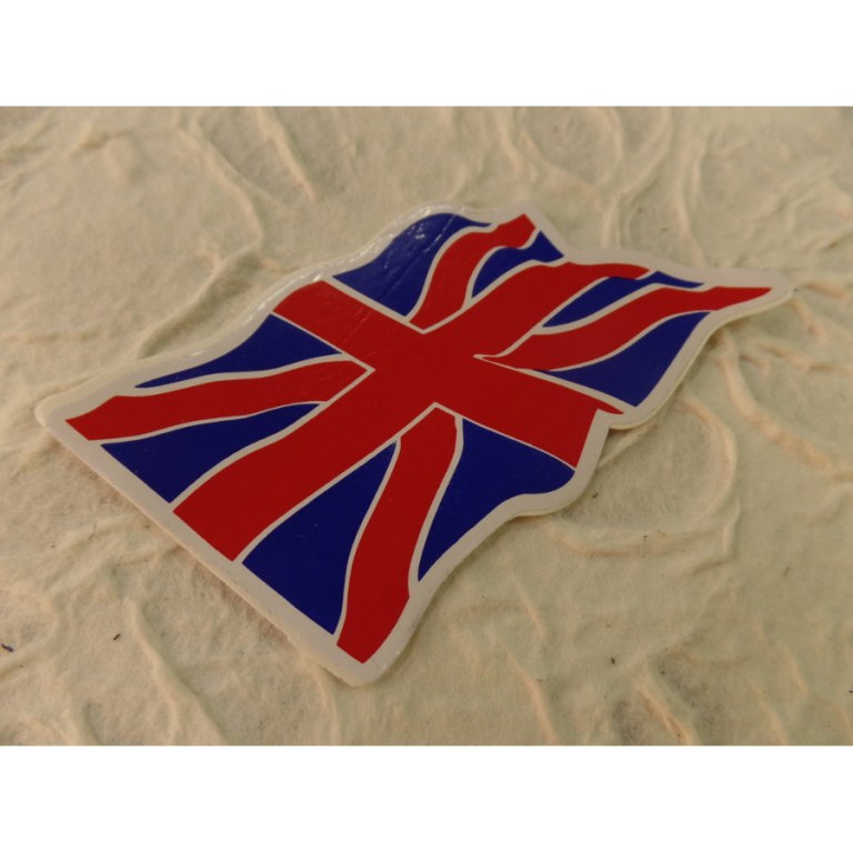 Autocollant drapeau Union Jack flottant