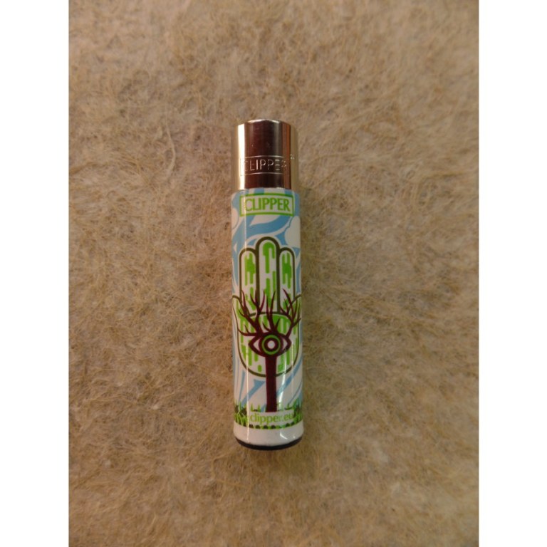 Briquet main verte