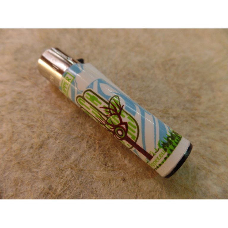 Briquet main verte