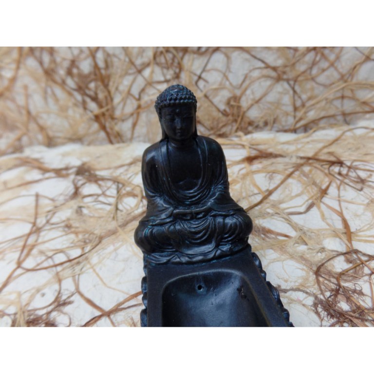 Porte encens Bouddha en méditation
