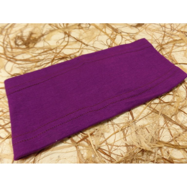 Bandeau uni violet