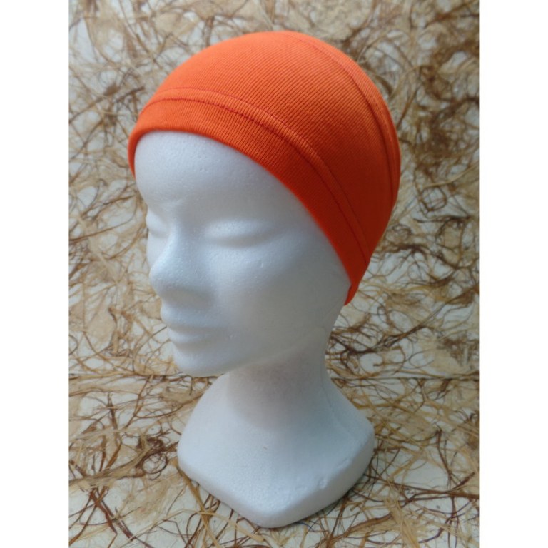 Bandeau uni orange