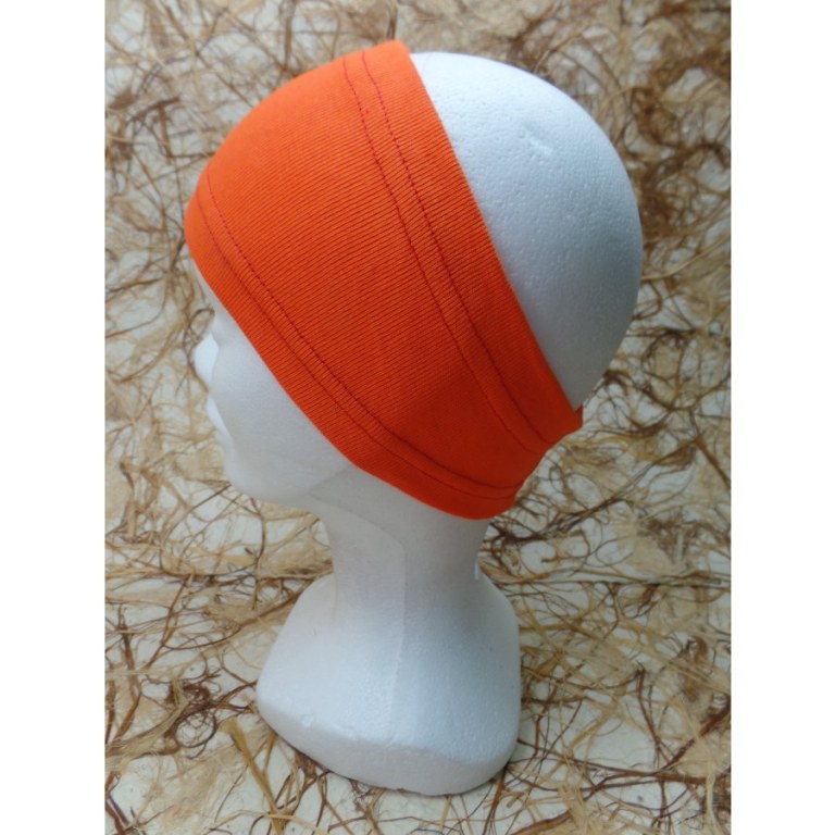 Bandeau uni orange