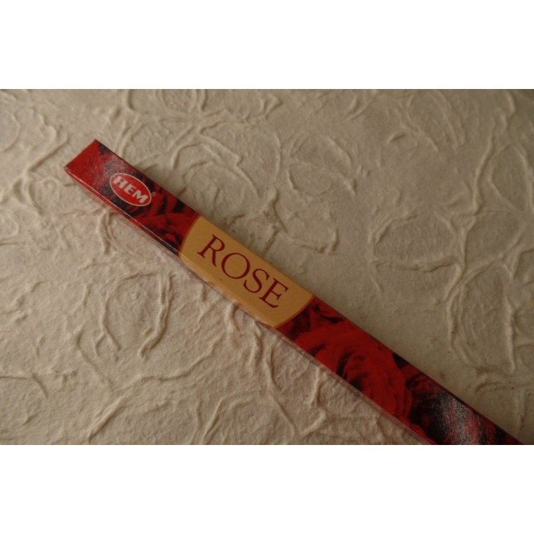 Encens rose rouge