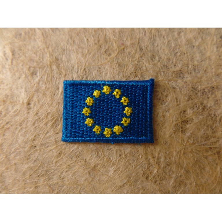 Mini écusson drapeau Europe