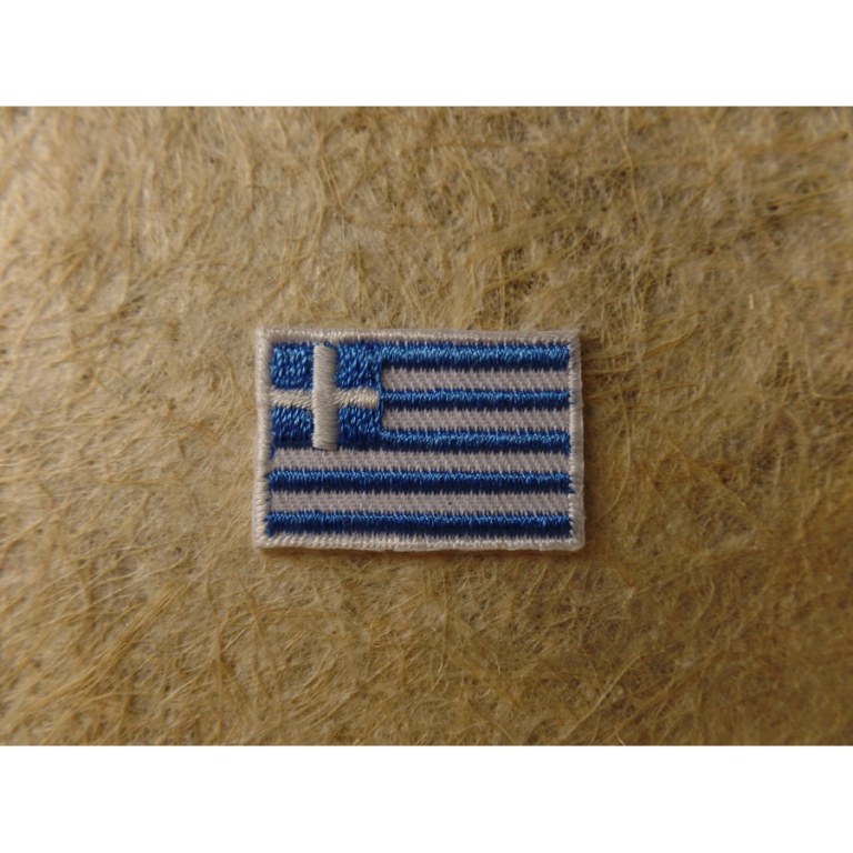 Mini écusson drapeau Grèce