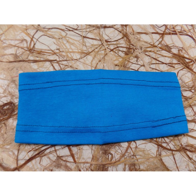 Bandeau uni bleu ciel 