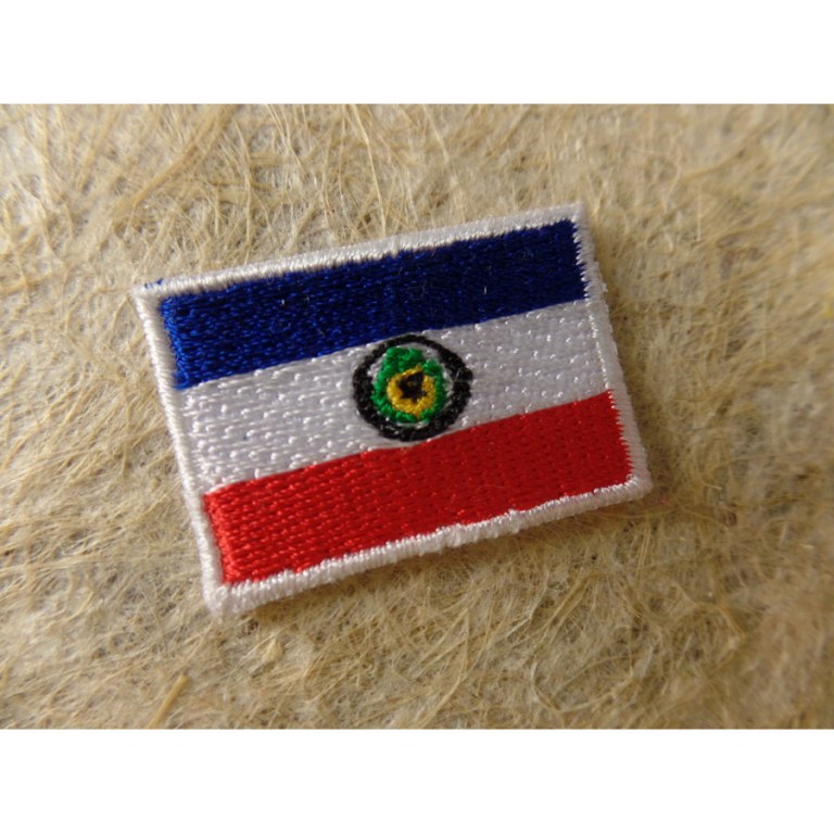 Mini écusson drapeau Paraguay