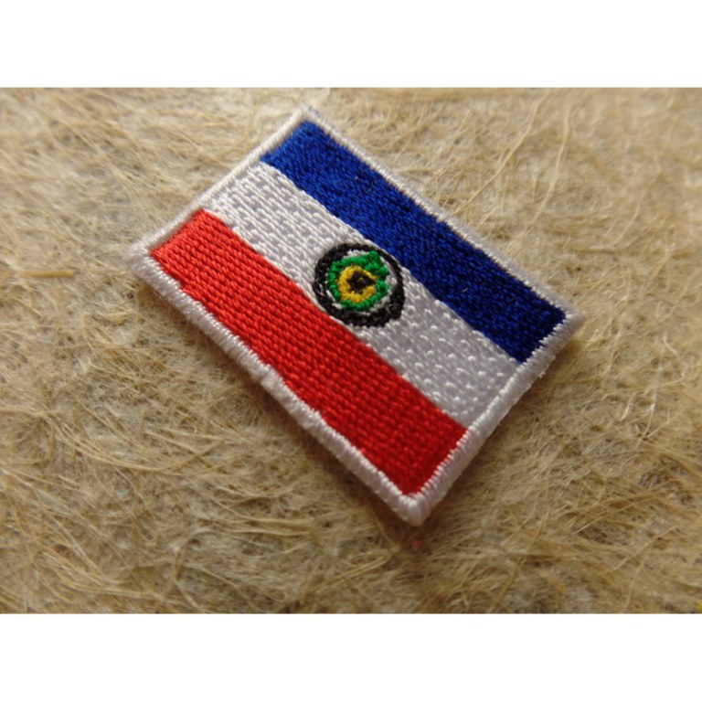 Mini écusson drapeau Paraguay