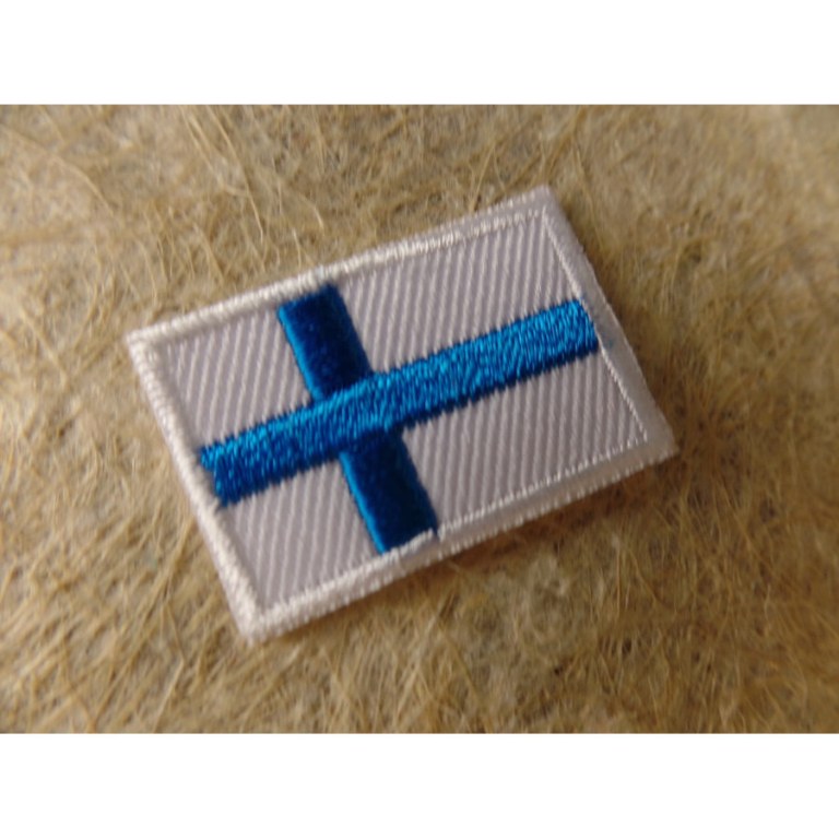 Mini écusson drapeau Finlande