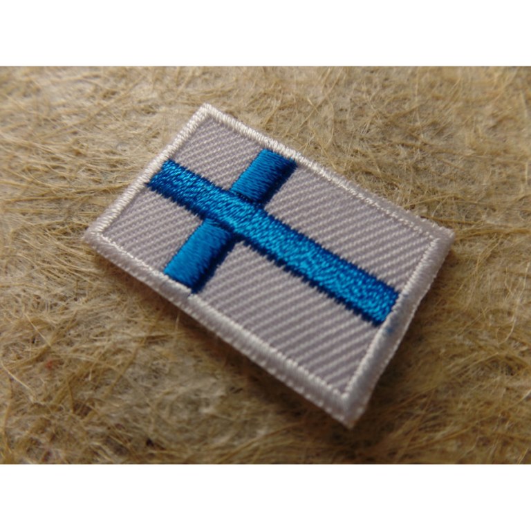 Mini écusson drapeau Finlande
