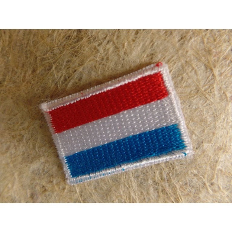 Mini écusson drapeau Luxembourg