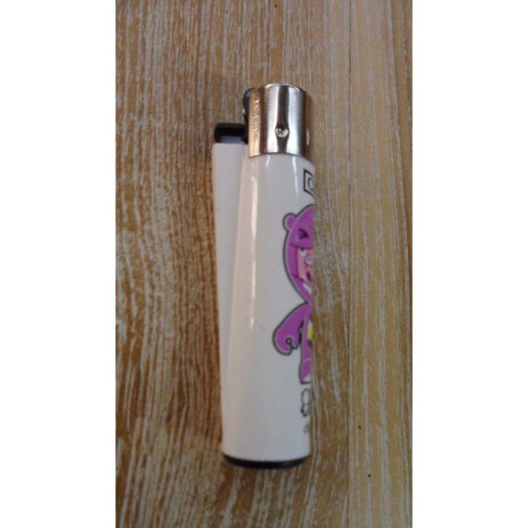 Briquet graffiti girl rose