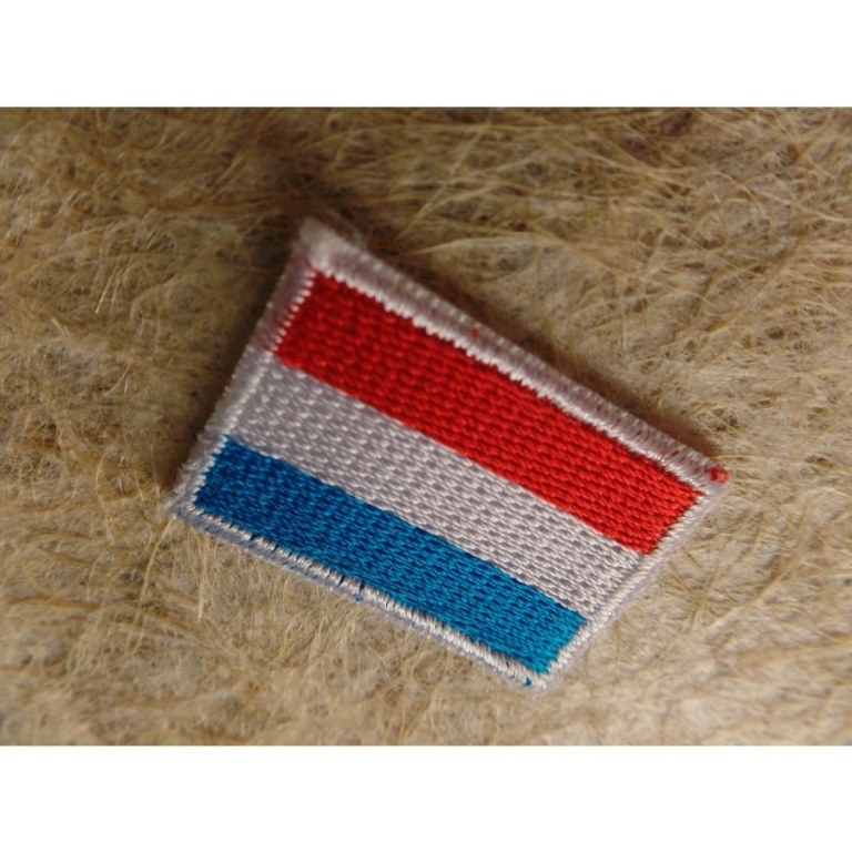 Mini écusson drapeau Luxembourg