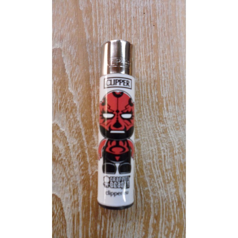 Briquet graffiti rouge