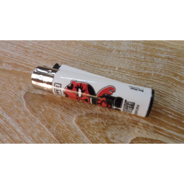 Briquet graffiti rouge