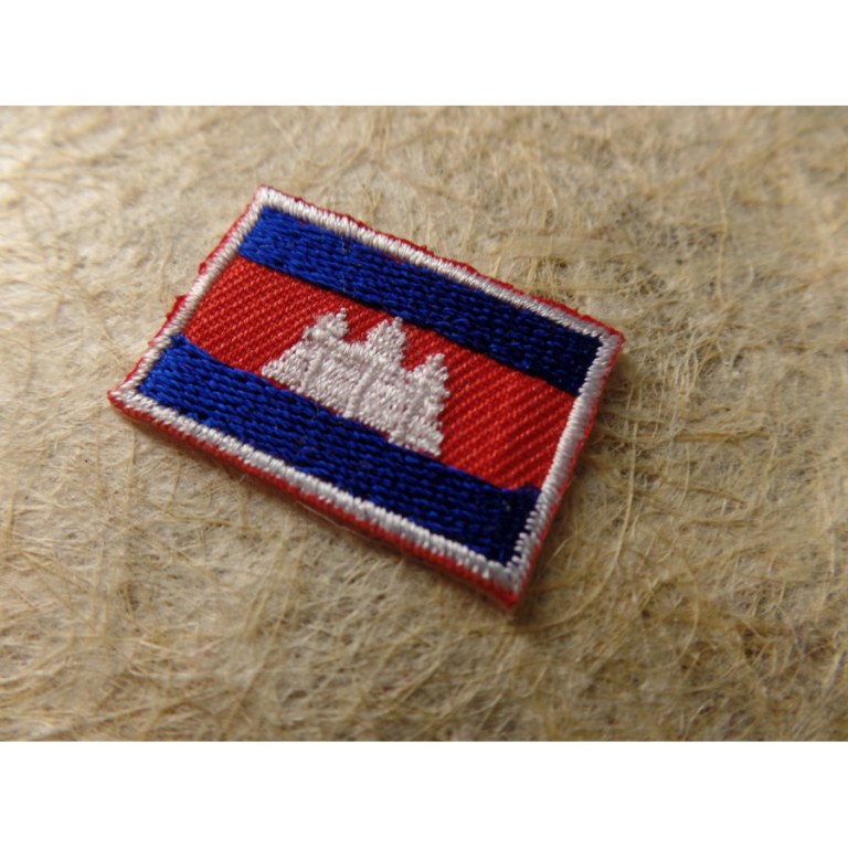 Mini écusson drapeau Cambodge