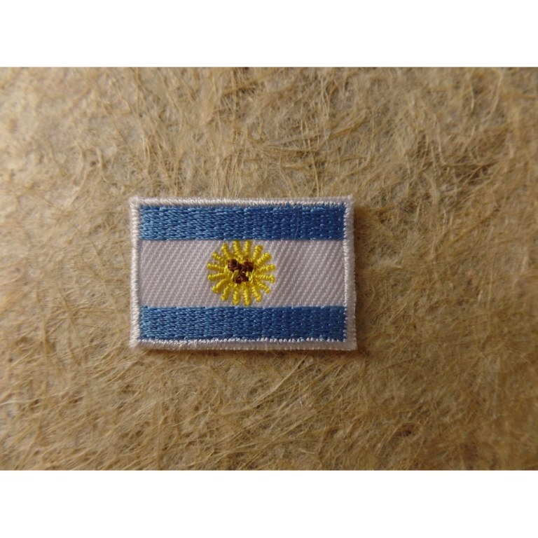 Mini écusson drapeau Argentine