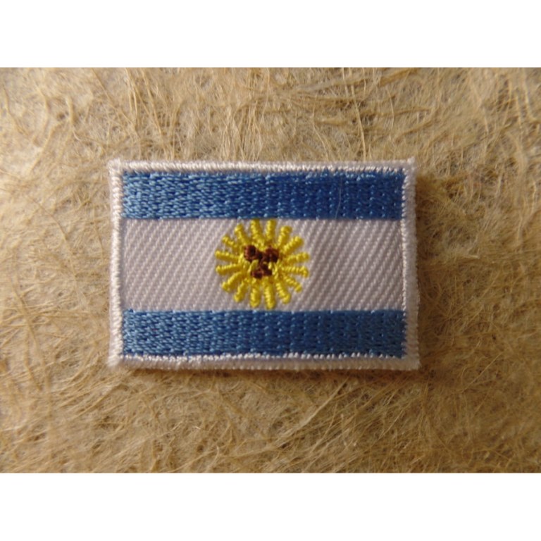 Mini écusson drapeau Argentine