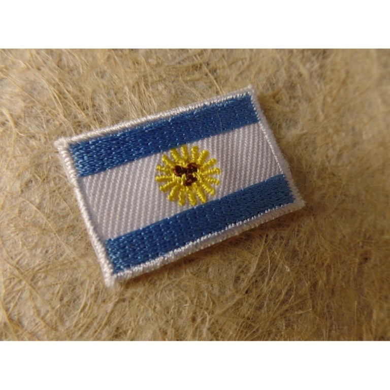 Mini écusson drapeau Argentine