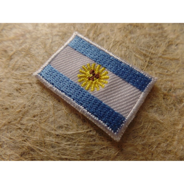 Mini écusson drapeau Argentine